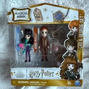 Harry Potter Magical Minis Cho Chang & George Weasley Set